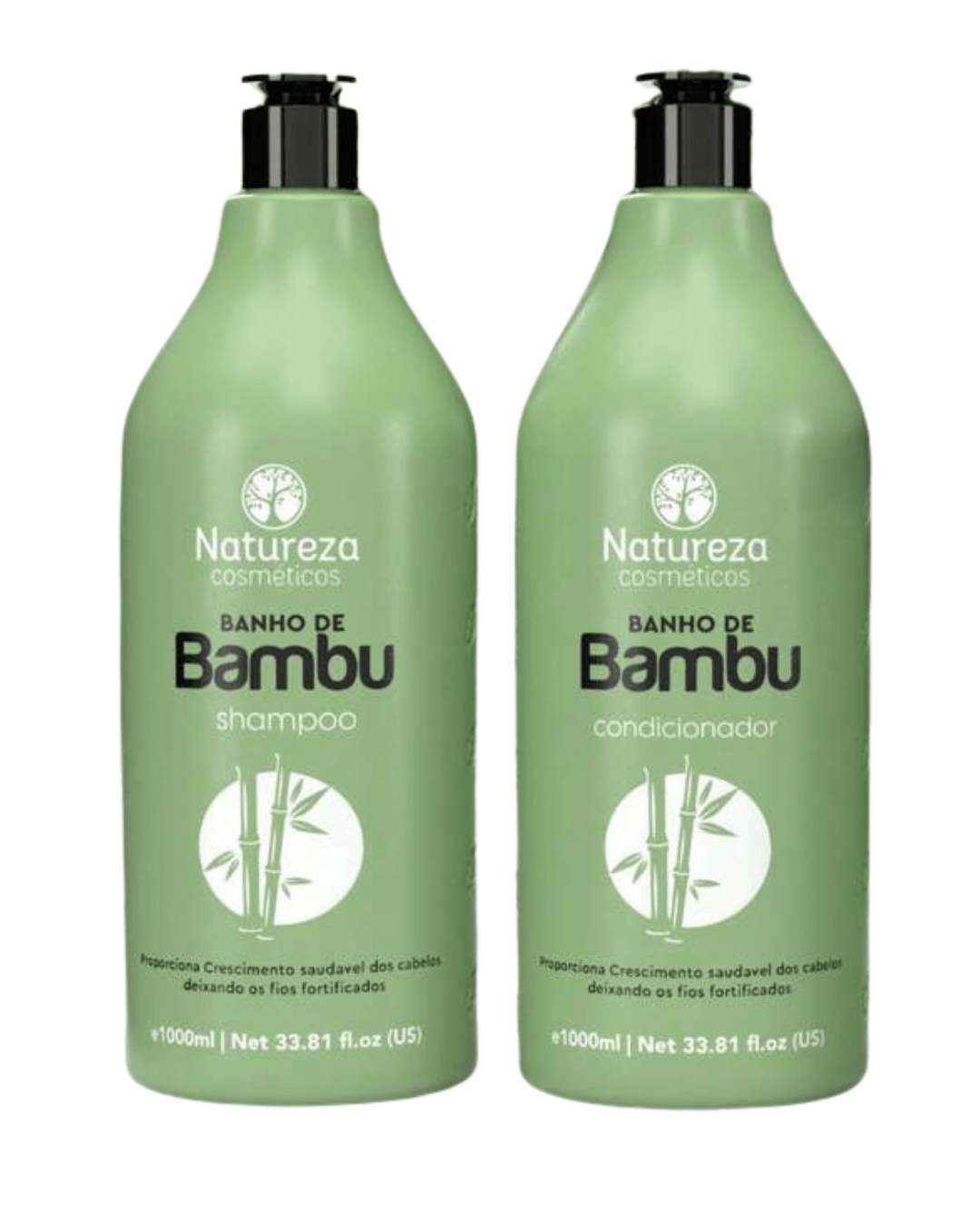 kit banho de bambu 1l – 2 pasos: shampoo + acondicionador – natureza cosméticos kit banho de bambu 1l – 2 pasos: shampoo + acondicionador – natureza cosméticos