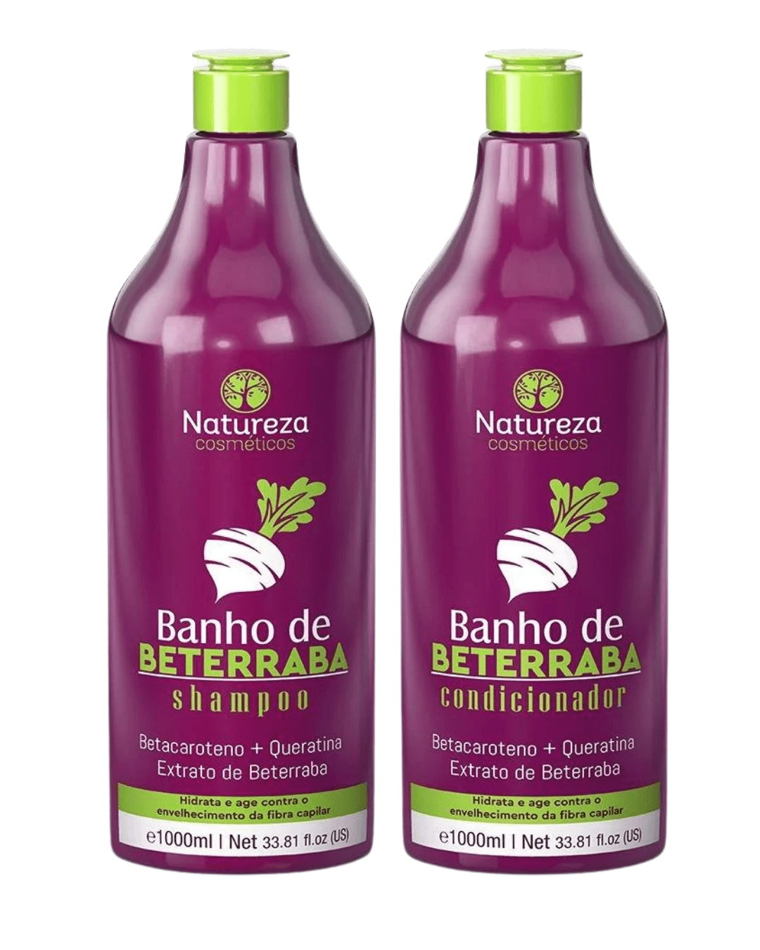 kit banho de beterraba 1l – 2 pasos: shampoo + acondicionador – natureza cosméticos kit banho de beterraba 1l – 2 pasos: shampoo + acondicionador – natureza cosméticos