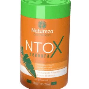 botox capilar cenoura 1kg – natureza cosméticos