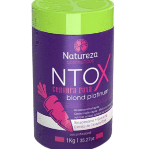 botox capilar cenoura roxa 1kg – natureza cosméticos