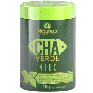 botox capilar chá verde 1kg – natureza cosméticos