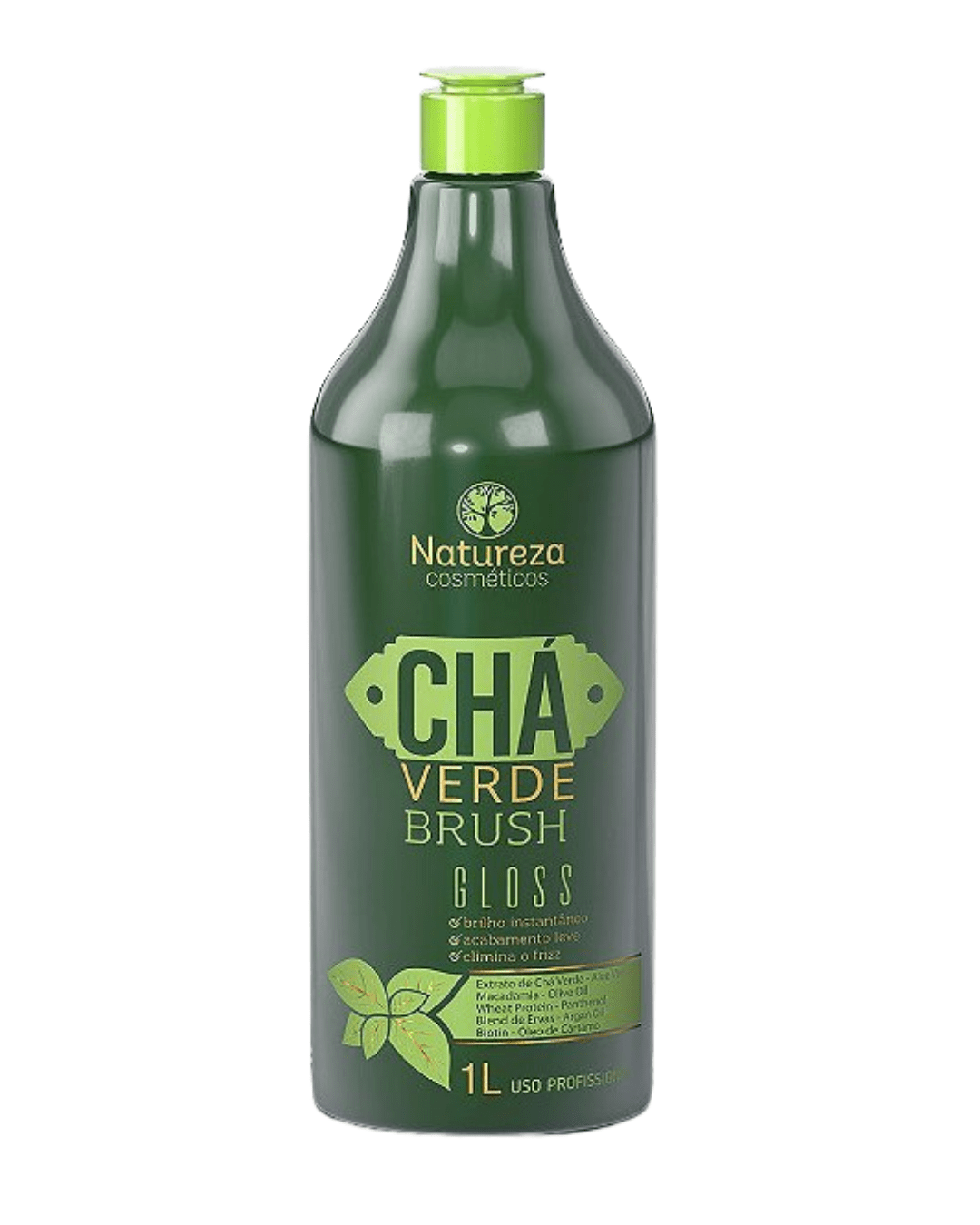 alisador chá verde 1l – natureza cosméticos (1l) alisador chá verde 1l – natureza cosméticos (1l)