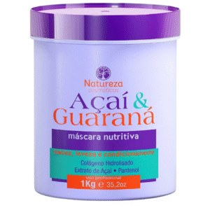 máscara açaí & guaraná 1kg – natureza cosméticos