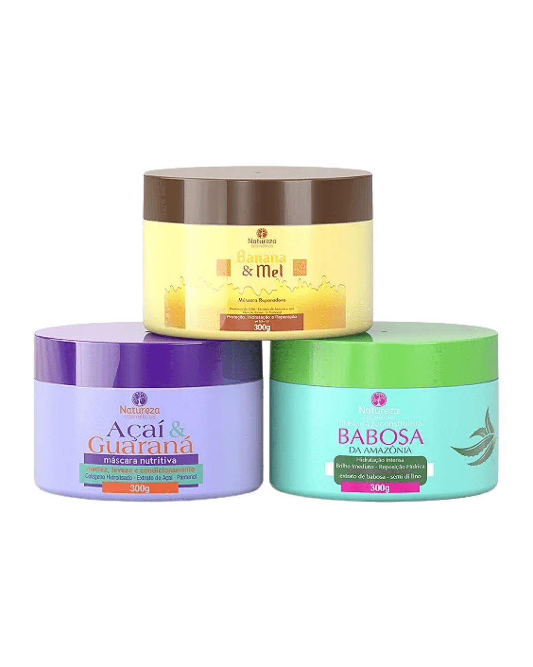 mÁscara 300g: banana & miel aÇaÍ & guaranÁ babosa (aloe vera) – natureza cosméticos mÁscara 300g: banana & miel aÇaÍ & guaranÁ babosa (aloe vera) – natureza cosméticos