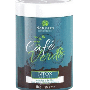 botox capilar café verde 1kg – natureza cosméticos