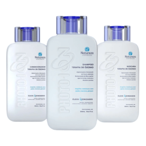 home care terapia de ozono photo ion 300ml (shampoo + máscara + acondicionador) – natureza cosméticos